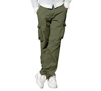 2025 Pantaloni Cargo Uomo,Pantaloni di Sport da Jogging Elasticizzati Leggeri Eleganti Casual Street Leggero Elastico Trekking Pantalone Giardiniere Streetwear