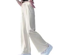 2025 Pantaloni Lunghi per Ragazze,Pantaloni Bambina Casual con Vita Alta attività all'Aria Aperta Hip Hop Pantalone Joggers Bambini Medio-Grandi e Grandi