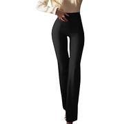 2025 Pantaloni Yoga Donna Floreale- Pantaloni Da Lavoro a Vita Alta Sexy senza Tracce Casual Tinta Unita Taglio Slim Chic Ed Elegante Tutti I Giorni Temperamento Passa-Ovunque Elasticità Pantaloni