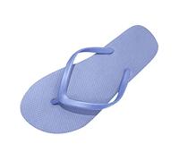 2025 - Pantofole da donna Moda Casual Boemia Scarpe da spiaggia infradito scarpe piatte sandali perizoma sandali pantofole sandali sandali donna 43, Azzurro, Large Larga