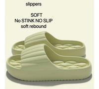 2025 Pantofole in EVA popolari, sui social media, con aspetto a conchiglia, adatte per casa e bagno, comfort come una nuvola, unisex, pantofole per interni per casa e bagno molto apprezzate, con aspet