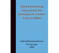 2025 Partnership Instructions for Schedules K-2 and K-3 (Form 1065)