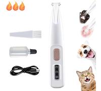 2025 Paw Trimmer for Dog, Electric Dog Foot Trimmer, Rechargeable Pet Hair Clippers with Led Light, Multifunctional Dogs & Cats Paw Shaver (A Set)