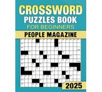 2025 People Magazine Crossword Puzzles Book For Beginners: Simple and Engaging Puzzles to Get You Started