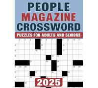 2025 People Magazine Crossword Puzzles For Adults And Seniors: Complete Solutions for Quick Reference and Learning