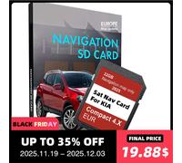 2025 per KIA Compact 4.X 32GB Soul/Sorento/Optima Navigazione veicolo GEN4 Scheda SD Aggiornamento Europa Mappe UK Sat Nav