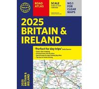 2025 Philip's Road Atlas Britain and Ireland: (A4 Paperback) (Philip's Road