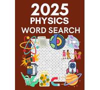 2025 Physics Word Search Puzzle Book