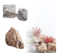2025 Pietra realistica: trasforma il tuo giardino con rocce artificiali realistiche. Durevole, leggero e perfetto per sogni paesaggistici (A, 35 cm)