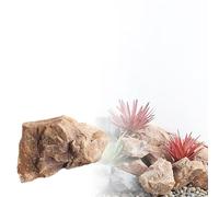 2025 Pietra realistica: trasforma il tuo giardino con rocce artificiali realistiche. Durevole, leggero e perfetto per i sogni di paesaggio! (B, 32 cm)