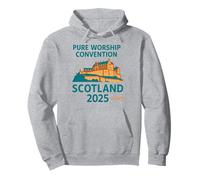 2025 Pure Worship Convention of Jehovah’s Witnesses Scotland Felpa con Cappuccio