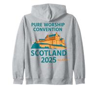 2025 Pure Worship Convention of Jehovah’s Witnesses Scotland Felpa con Cappuccio
