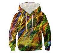 2025 Ragazzi Felpa da Ragazzo e Ragazza Adolescenti Bambini Multicolori Elegante Leggero Sweatshirt Girocollo con vestibilità Comfort Stile Perfetta Maglione per 7-14 Anni