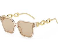2025 Retro Grande Telaio Occhiali Da Sole Maschio Catena Gamba Accessori Moda Occhiali Da Sole Femminile