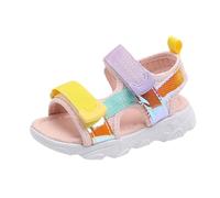 2025 Sandali Ragazze Primavera ed Estate Carino la Piscina Scarpe bagno la Piscina Sandali Carino Distressed Style Sandalo for Feste di Compleanno e Uso Quotidiano
