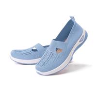 2025-Scarpe da passeggio signore leggere larghe h meshedpedic scarpe a piedi nudi sneakers estate traspirante memory foam infermiera scarpe sportive scarpe estive all'aperto scarpe da ginnastica, 22