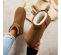 2025 Scarpe invernali da donna alla moda, colore unito, con platform, scarpe da ginnastica casual con zeppa spessa, scarpe da passeggio per esterni, stivali invernali imbottiti termici di taglia grand