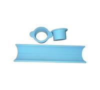 2025 - Set di torte rotonde con vassoio, Easy Bake, per dolci perfetti (blu, 23 cm)