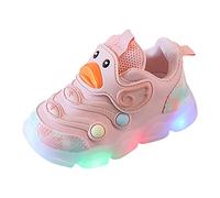 2025 Sportschuhe Bambina E Ragazze Moda Comode Sportive Scarpe Resistente all'Usura Luminose A LED Suola per Camminata Spessa Antiscivolo Confortevoli Leggere