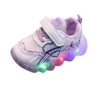 2025 Sportschuhe Bambina E Ragazze,Traspirante Ragazze per Quattro Stagioni Sneakers con Luci nella Suola Leggero Sportive Spessa Antiscivolo Ideale l'uso Quotidiano
