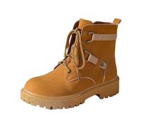 2025 Stivaletti Donna Casual Moda Scarpe All'aperto Eleganti Cerniera Laterale Stringatura Scarpe Da Escursionismo Scarpe Da Corsa Suola Spessa Stivali Corti Per La Vita Del Giorno Scarpe Da Donna A