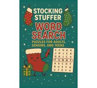 2025 Stocking Stuffers for Adults: Large Print Word Search Puzzle Book for Adults - Funny Christmas Gifts & White Elephant Ideas for Women and Men