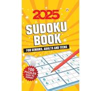 2025 Sudoku Book : Easy to Hard Brain Teasers with Solutions |Fun Games |Brain Booster Activity