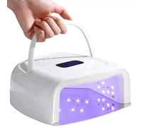 2025 Sun UV S20 Lampada per unghie ricaricabile 60W Gel wireless Asciugatrice per unghie Lampada per manicure Lampade per pedicure Lampada LED UV per unghie senza fili 15600mAh White