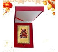 2025 TAI SUI AMULET CARTS -ai Sui Map, Copper Amulet | Happiness un oggetto da collezione unico che promuove la crescita e lo sviluppo personali. Darlo ad amici o