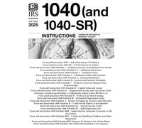 2025 Taxes: with over 360 pages of 1040 Instructions & Forms:: Form 1040 -- Individual and Senior Tax Return: with Instructions and Forms for Schedule ... F, H, J, R. EIC, 4868, 8812, 8829. and 2441