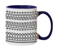 2025 Tazza con tazza da tè nascosta e messaggio nascosto, tazza da caffè, novità, creatività, divertente, ceramica, amante del caffè, umorismo unico, per adulti (viola, 9,5 x 8,2 cm)