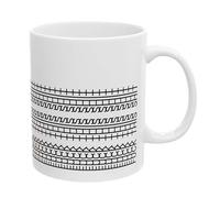 2025 Tazza con tazza da tè nascosta e messaggio nascosto, tazza da caffè, novità, creatività, divertente, ceramica, amante del caffè, umorismo unico, per adulti (bianco, 10 x 9,5 x 8 cm)
