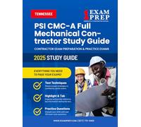 2025 Tennessee PSI CMC-A Mechanical Plumbing Contractor Study Guide: Contractor Exam Preparation & Practice Exams