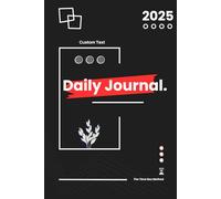 2025 TimeBoxing Daily Journal & Planner | Mood Tracker & Reflection Notebook | Hardcover: Boost Productivity with Time-Blocking, Mood Tracking, and Daily Reflections | 122 Pages for 2 Months