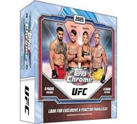 2025 Topps Chrome UFC - Sigillato in fabbrica - Mega Box