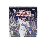2025 Topps Stadium Club Baseball Mega Trading Card Box (2 paralleli seppia per scatola)