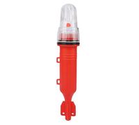 2025 Torcia per barche, set di sicurezza per barche, torce marine, approvate dalla guardia costiera, controllo intelligente della luce, impermeabile, per emergenze, reti da pesca, boe o (rosso, 26 x 4