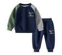 2025 Tuta Bambini Ragazzo,Bambini Stampato 2 Pezzi Sportiva Multi Colore Felpa Bambino Ragazzi Giacche E Pantaloni Con Tasca Set Di Abbigliamento Per Ragazzo Jogging,la Casa,Scuola, Spesa