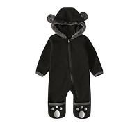 2025 Tuta Neonato Invernali Piedi Inverno Tutina Bambini Pagliaccetto con Cappuccio Invernale da Sci Footed Neve per Bambine e Giacca