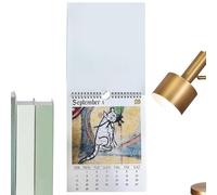 2025 Ugly Medieval Cats Wall Calendar | 12-Months of Hilarious Medieval Cat Illustrations | January to December Calendar | Weird, Quirky Art for Home, or | Funny Cat Calendar Decor