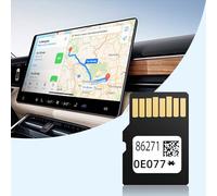 2025 Ultima versione di aggiornamento della mappa della scheda SD di navigazione 86271-0E077 per Tacoma RAV4 Camry Corolla Highlander 4Runner Tundra Accessori di navigazione Micro SD Card GPS Map per
