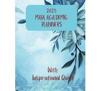 2025 Ultimate Women Academic Planner With Inspirational Quotes