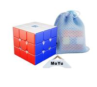 2025 Ultimo MoYu WeiLong V11 3x3 puzzle magico cubo girevole giocattolo adesivo multi-colorato livello competitivo sensazione 3x3 cubi (20M nucleo a sfera MagLev versione panno magico)