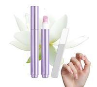2025 Upgrade 3-in-1 Nail Care Pen, Cuticle Oil Pen for Nails, Cuticle Pusher Nail Oil Pens with Ceramic Tip for Hangnails, Dry & Damaged Nails (1pcs)