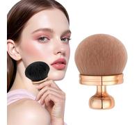 2025 Upgrade Extra Large Body Makeup Brush for Self Tanner - Body Makeup Brush, Large Self Tanning Brush, Oval Face Leg Makeup Brushs, for Face & Leg - Sunscreen Applicator (Rose)