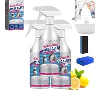 2025 Upgraded Bathroom Descaler Foam Cleaner Spray, Multipurpose Powerful Stubborn Stains Cleaner, Easy To Use, 60ml (3)