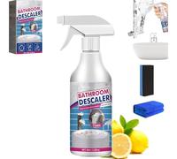 2025 Upgraded Bathroom Descaler Foam Cleaner Spray, Multipurpose Powerful Stubborn Stains Cleaner, Easy To Use, 60ml (1)