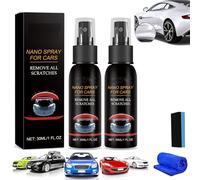 2025 Upgraded Fluxfade Nano Car Spray, Flux Fade Nano Car Spray, Quick Effect Coating Agent for Car, Coating Polishing Spraying for All Cars (30ml, 2)