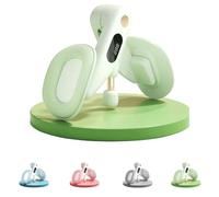 2025 Upgraded Inner Thigh Exerciser, LED Display Pelvic Floor Trainer for Women, Adjustable Resistance, 360° Hip Trainer for Thigh (Green)