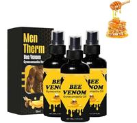 2025 Veleno d'api Ginecomastia Olio riscaldante Ginecomastia Olio rassodante per uomini, Bee Venom Oil, Può contribuire al rafforzamento dei muscoli pettorali (3)